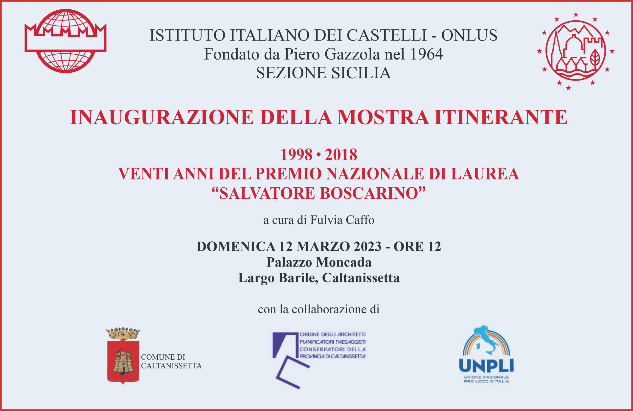Visita di studio – Caltanissetta – Programma