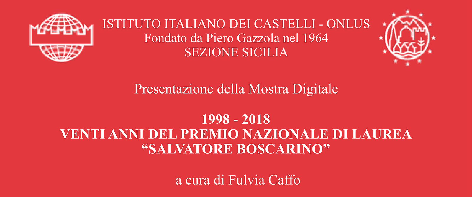 1998-2018 Venti Anni del Premio Nazionale di Laurea “Salvatore Boscarino” – 23 giugno 2021